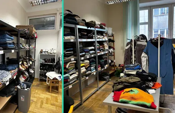 Одежда для освобождённых политзаключённых
