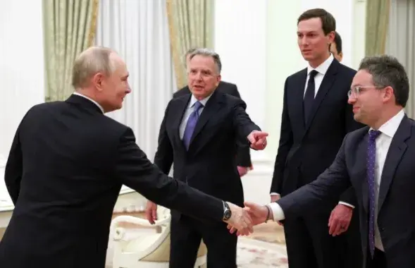 Встреча Путина с посланниками Трампа
