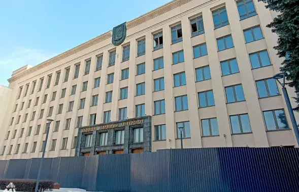 Ремонт в главном корпусе БГУ

