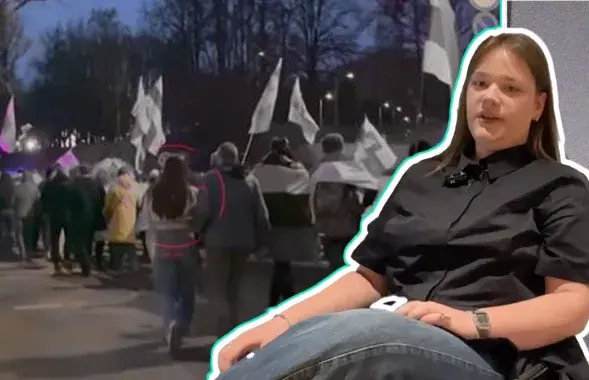 Студэнтка Ганна Бакурава, якую ашукалі прапагандысты

