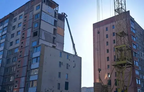 Рамонт гомельскага шматпавярховіка
