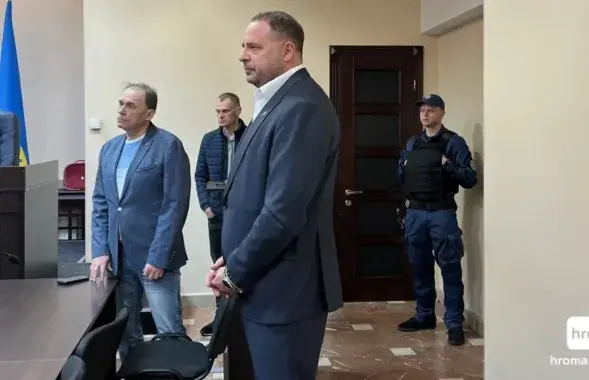 Андрэй Ярмак у судзе
