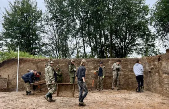 Раскопкі на Кругляншчыне
