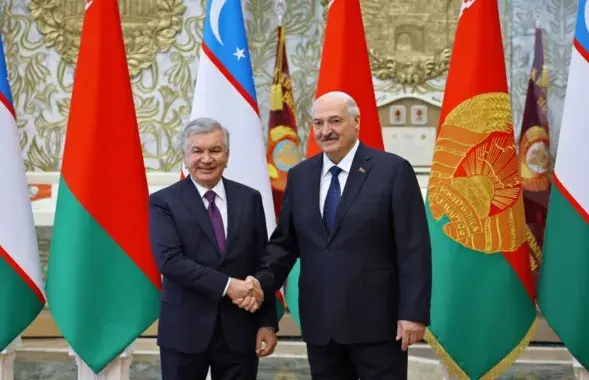 Мірзіёеў і Лукашэнка
