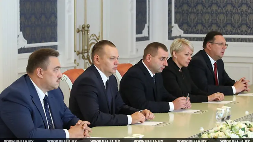 Лукашэнка ўзгадніў прызначэнне васьмі старшынь райвыканкамаў (фота)