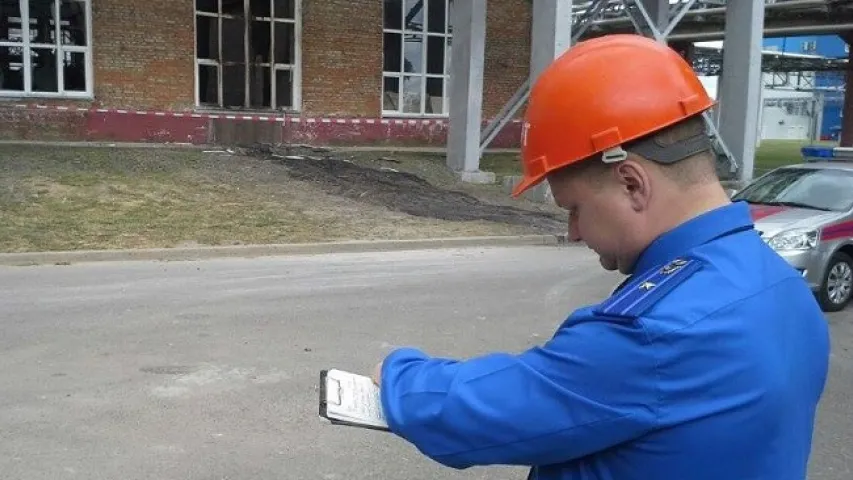 Па факце здарэння на "Гродна-Азоце" распачалі крымінальную справу (фота)