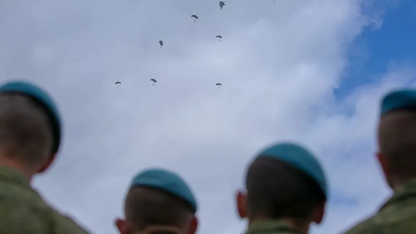 У Брэсце высадзіўся расійскі тактычны дэсант (фота)