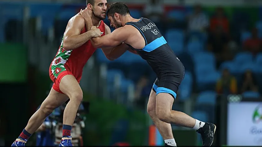 Беларускі барэц Джавід Гамзатаў заваяваў бронзу Алімпіяды ў Рыа (фота)