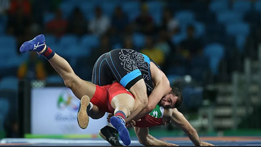 Беларускі барэц Джавід Гамзатаў заваяваў бронзу Алімпіяды ў Рыа (фота)