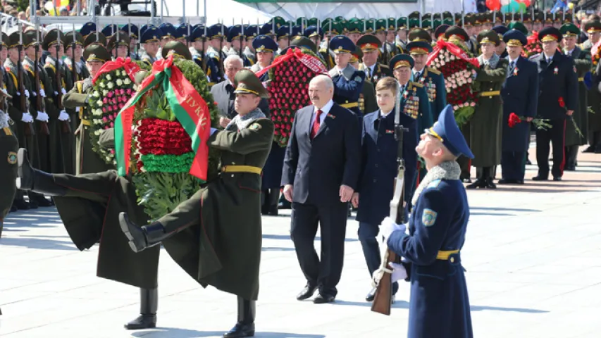 Што гаварыў Аляксандр Лукашэнка ў Дзень Перамогі. Цытаты