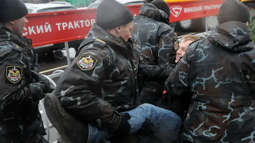 Зміцер Дашкевіч сарваў адкрыццё помніка Леніну (фота, відэа)