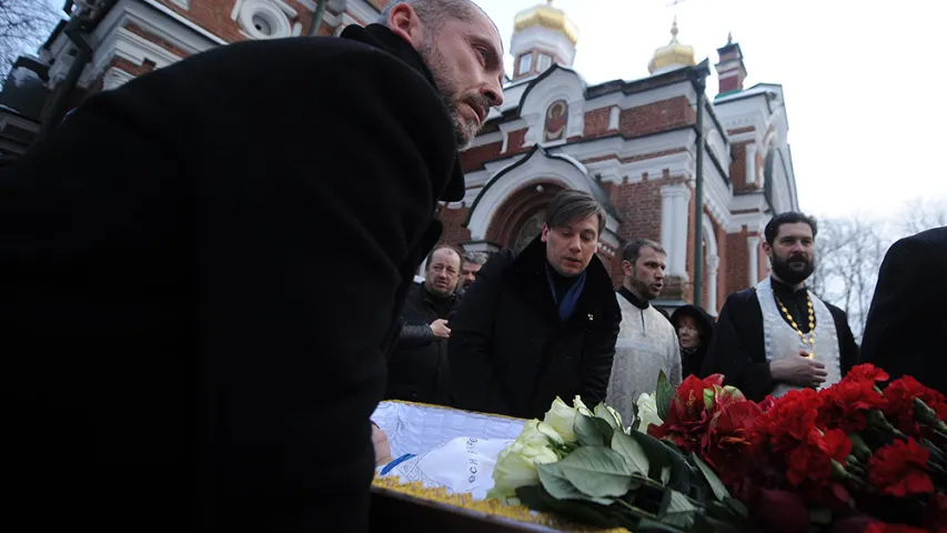 Як у Мінску развітваліся з Аляксандрам Ціхановічам. Фотарэпартаж