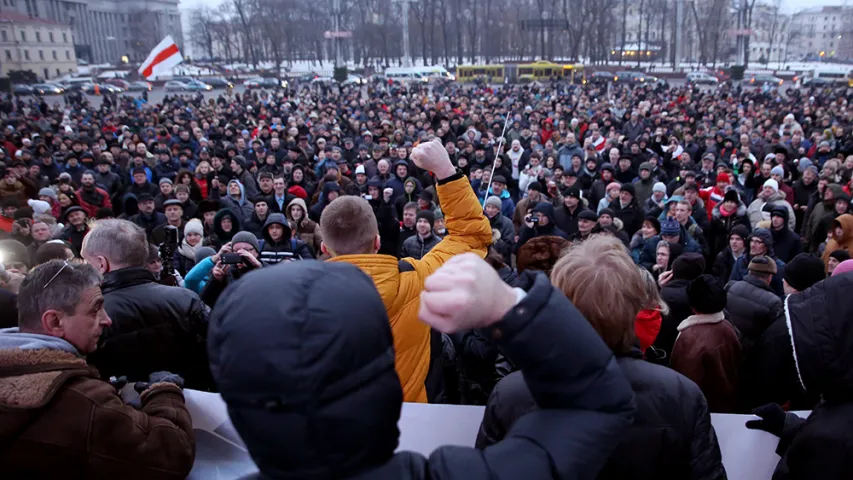 Фотарэпартаж Еўрарадыё з "Марша абураных беларусаў"