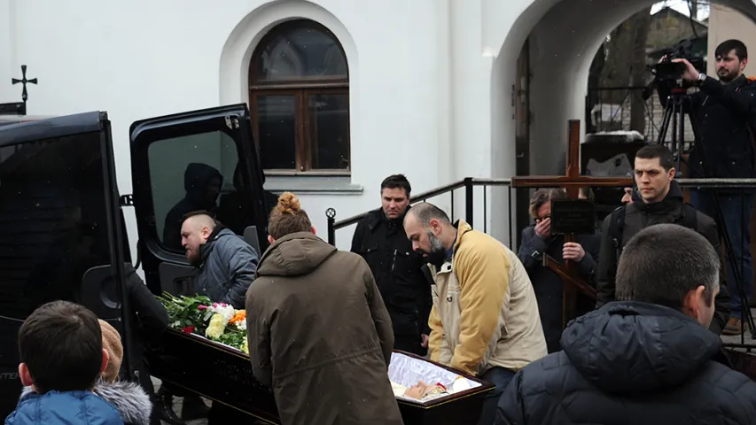 Фотарэпартаж: У Мінску развіталіся з Ганнай Вольскай