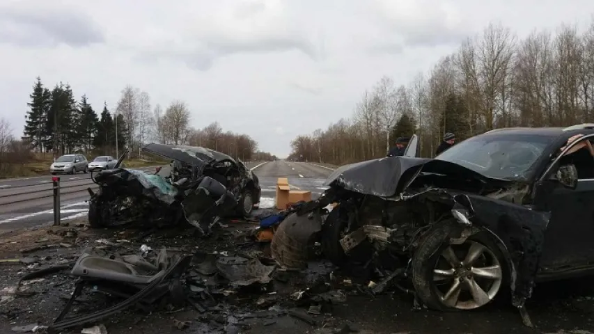 У жахлівым ДТЗ у Дубровенскім раёне загінулі двое жыхароў Пінска