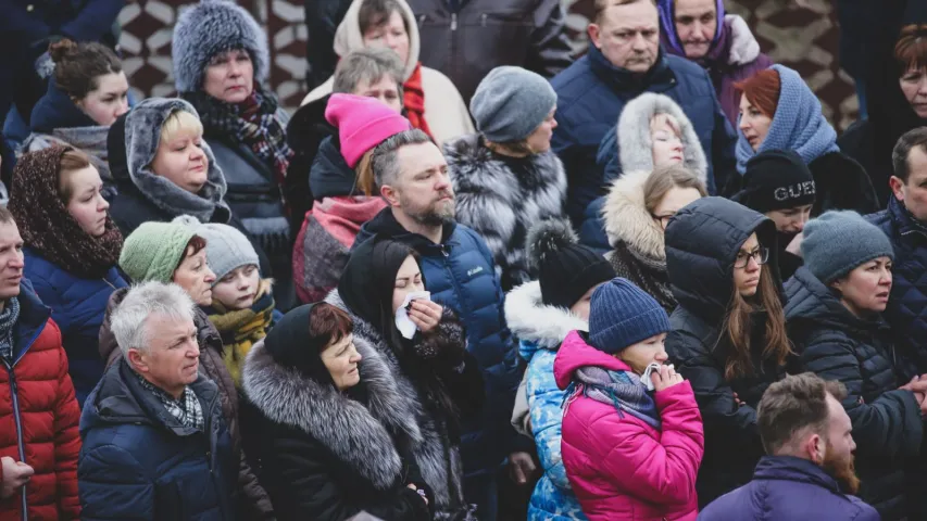 У Стоўбцах развіталіся з ахвярамі нападу ў школе