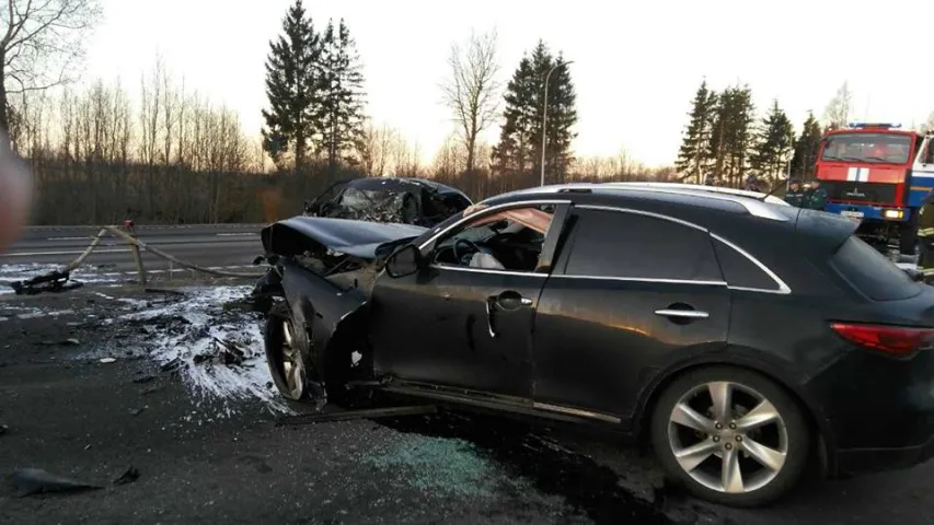 У Дубровенскім раёне адбылося лабавое сутыкненне легкавікоў, ёсць загінулыя