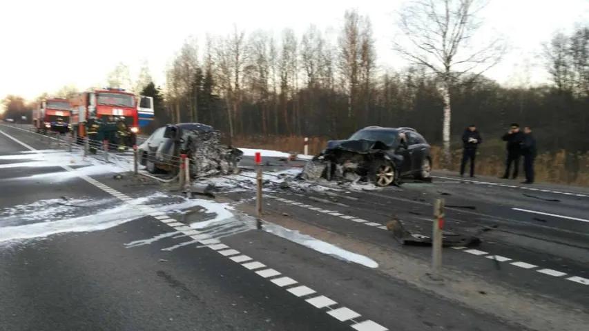 У Дубровенскім раёне адбылося лабавое сутыкненне легкавікоў, ёсць загінулыя