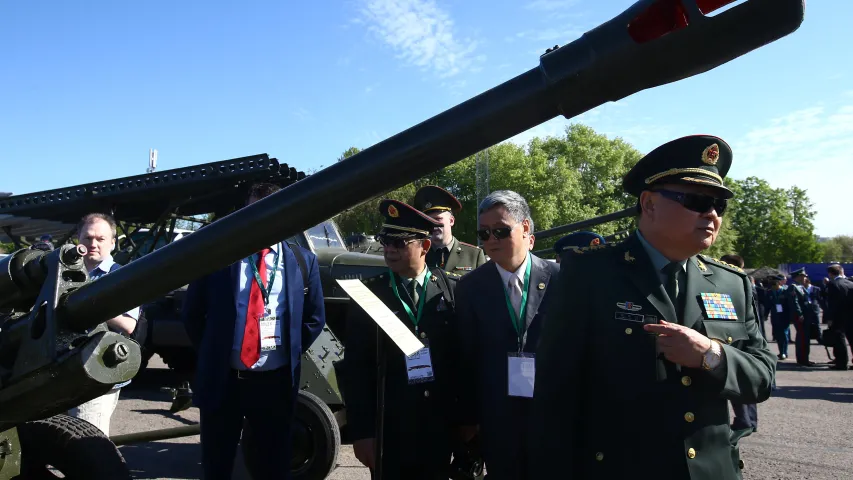 Фотарэпартаж з міжнароднай выставы ўзбраення і вайсковай тэхнікі MILEX-2017