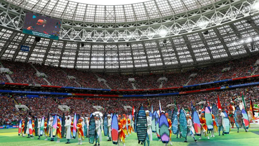 У Расіі пачаўся чэмпіянат свету па футболе (фотарэпартаж)