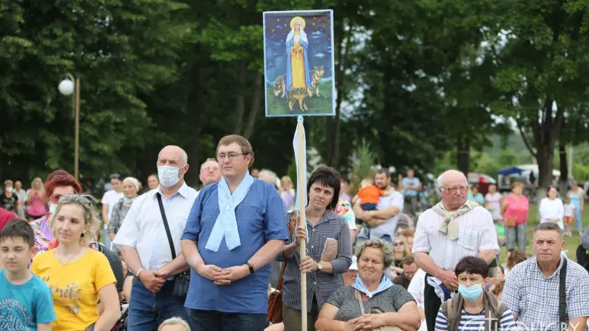 Арцыбіскуп Кандрусевіч: "З табой, Марыя, пабудуем новую Беларусь!"