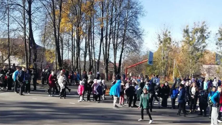 З-за ўзгарання ў Гродне эвакуявалі сотні школьнікаў