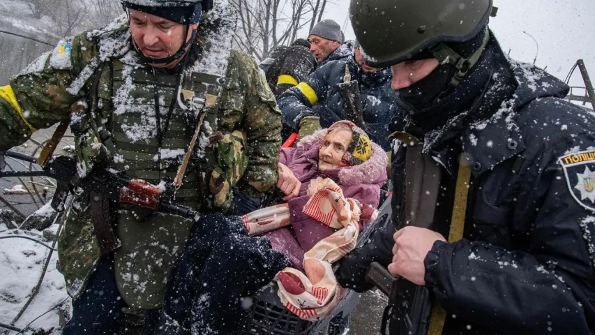 Зяленскі апублікаваў падборку фота пра вайну ва Украіне