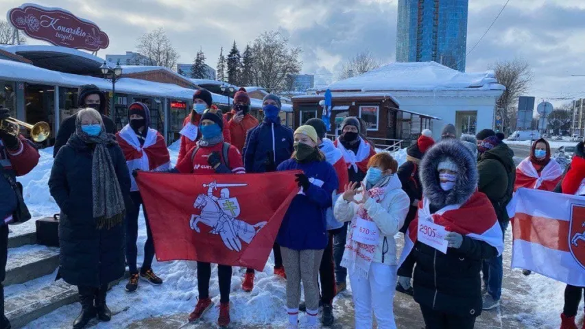 Акцыі салідарнасці з Беларуссю прайшлі па ўсёй Еўропе