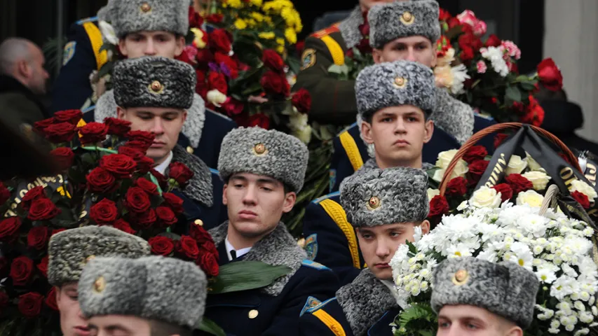 Як у Мінску развітваліся з Аляксандрам Ціхановічам. Фотарэпартаж