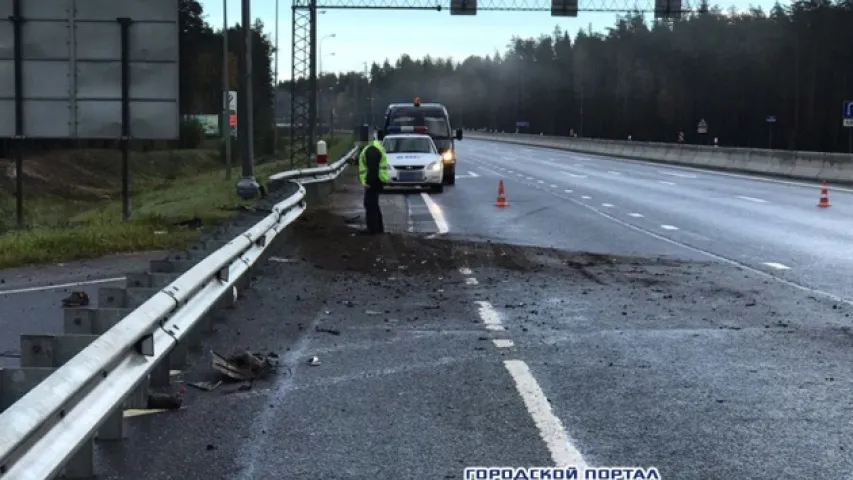 Пад Санкт-Пецярбургам перакуліўся мікрааўтобус з беларусамі, ёсць ахвяра