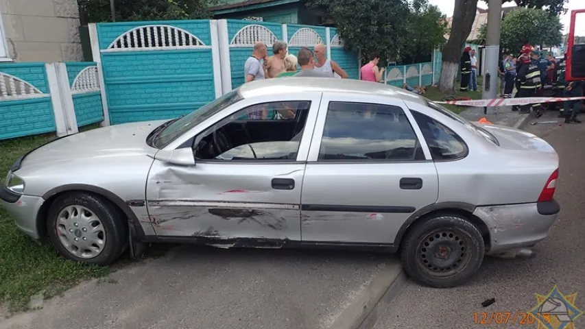 ДТЗ у Гомелі, у бальніцу трапілі 5 чалавек (фота, відэа)