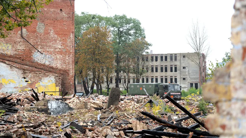 У Бабруйску падарвалі бровар, якому было больш за 100 гадоў