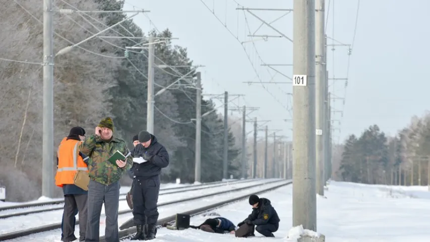 Бабруйскі школьнік загінуў пад электрычкай (фота)