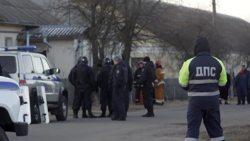 У Баранавічах 11 чалавек эвакуявалі праз неадэкватнага мужчыну