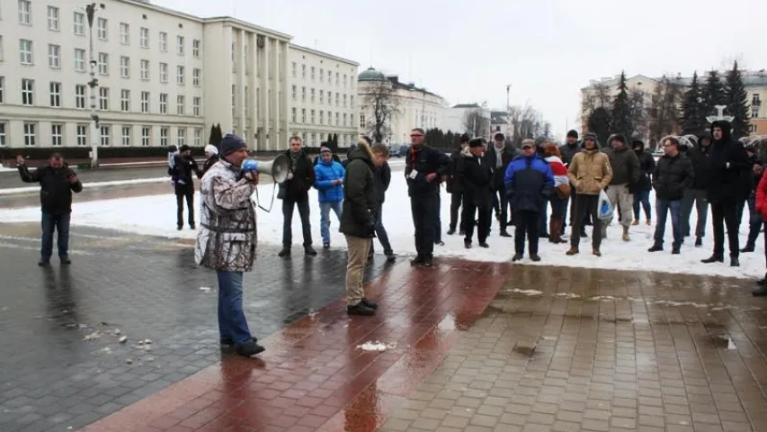 Як праходзіў марш “Мы не дармаеды!” у Брэсце (фотарэпартаж)