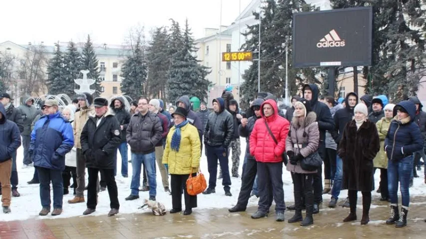 Як праходзіў марш “Мы не дармаеды!” у Брэсце (фотарэпартаж)