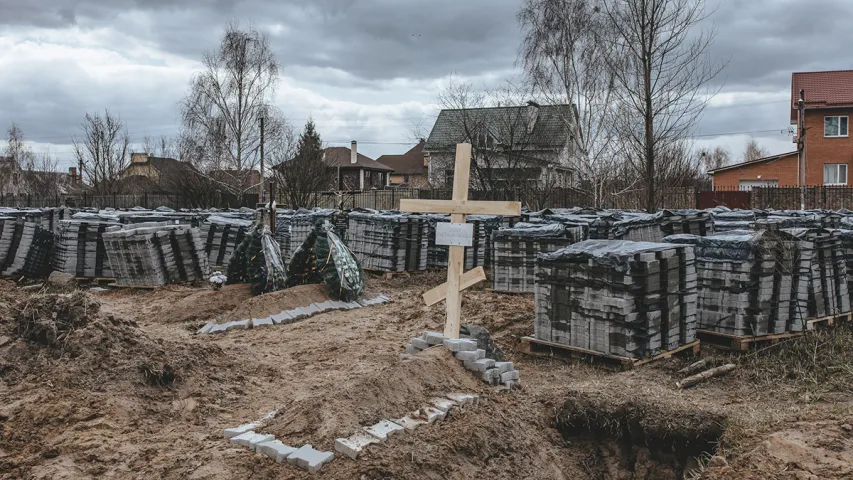 Як выглядае Буча пасля вызвалення (шакуючыя фота)