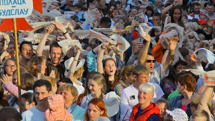 На Будслаўскі фэст прыбыло каля 20 тысяч пілігрымаў