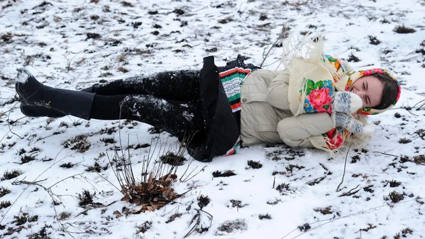 На Гомельшчыне адсвяткавалі Масленіцу — сустрэлі чырачку (фотарэпартаж)