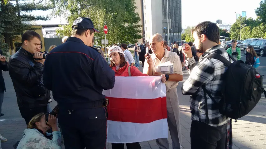 У Мінску патрабавалі свабоду для Эдуарда Пальчыса ("Джона Сільвера")