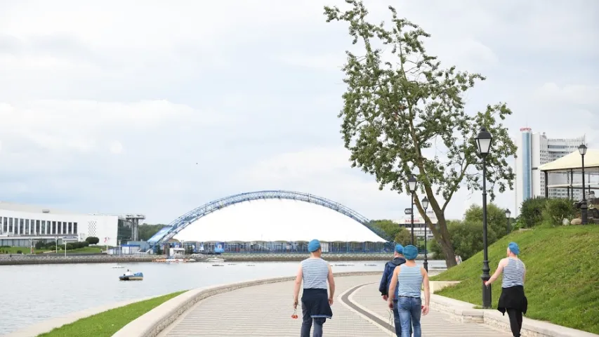 Як у Мінску адзначылі Дзень дэсантніка (фота)