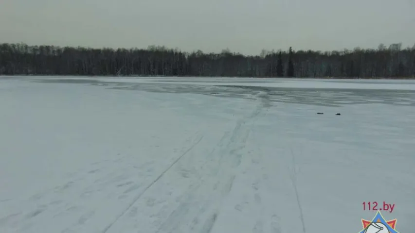 У Гарадоцкім раёне супрацоўнікі МНС выратавалі рыбака (фота)