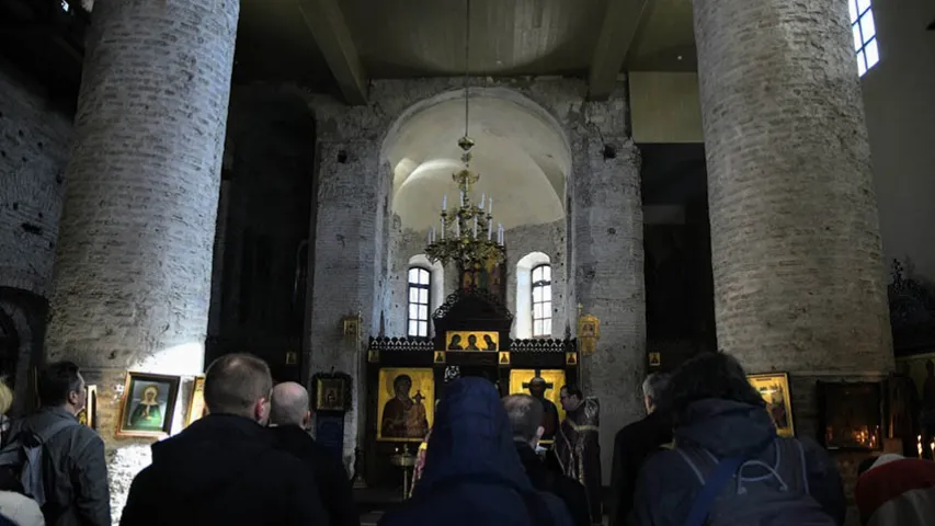 У Каложскай царкве прайшло беларускамоўнае набажэнства (фота, відэа)