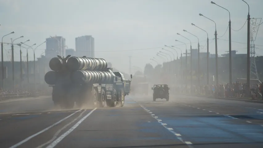 У Мінску адбылася рэпетыцыя вайсковага параду (фота)