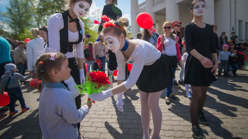 Фотарэпартаж з Мінскага форума вулічных тэатраў