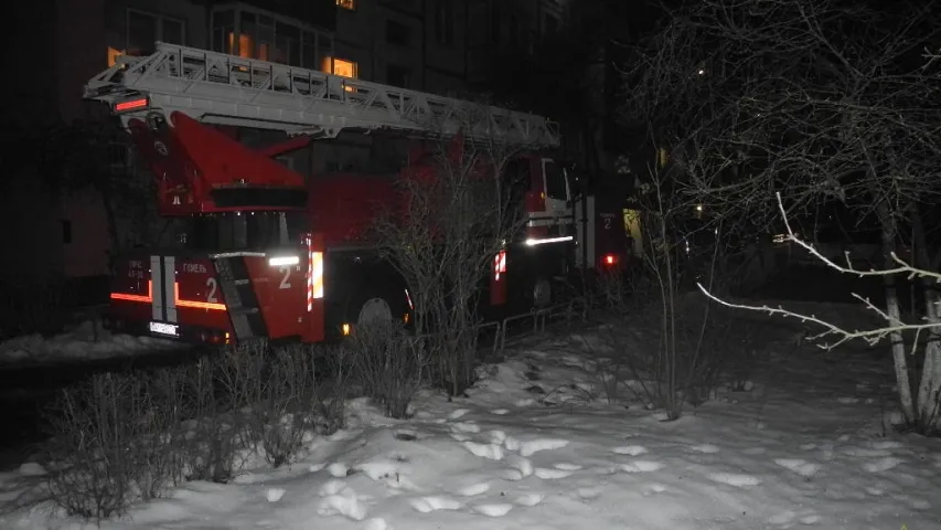 У Гомелі падчас тушэння пажару ў кватэры знайшлі гранату