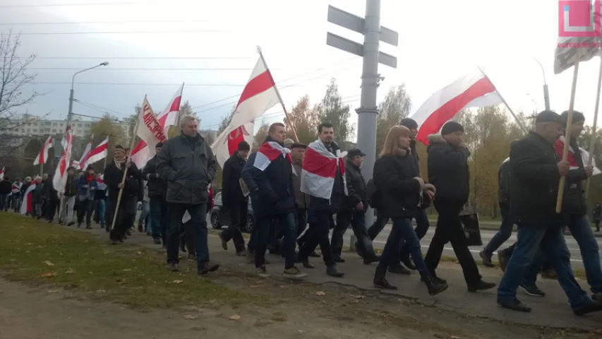 У Мінску прайшло шэсце і акцыя, прысвечаныя Дзядам. Фотарэпартаж