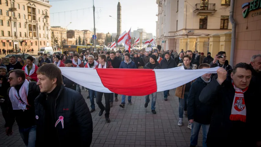 Фотарэпартаж з Дня Волі ў Мінску