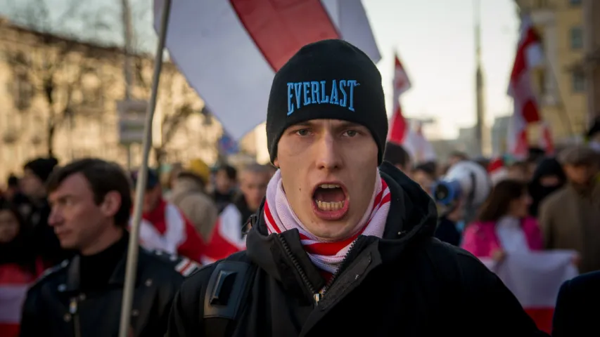 Фотарэпартаж з Дня Волі ў Мінску