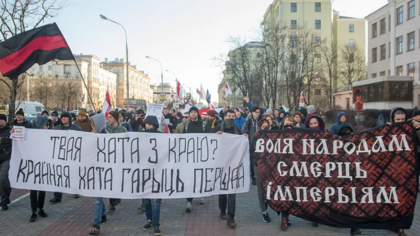 Фотарэпартаж з Дня Волі ў Мінску